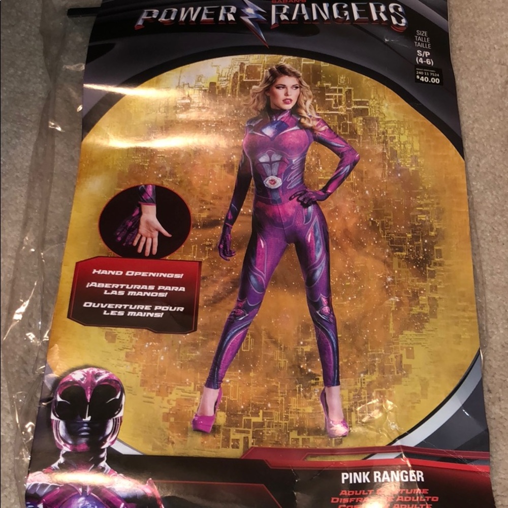 2 power rangers costume (men M) women  (S)